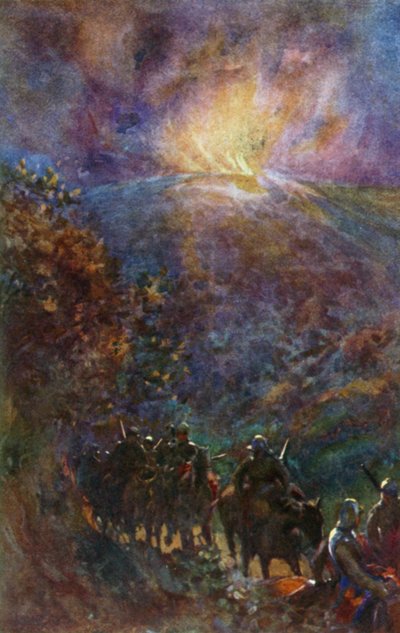 Plus de trente sont partis, comme des nuages au coucher du soleil - Addison Thomas Millar